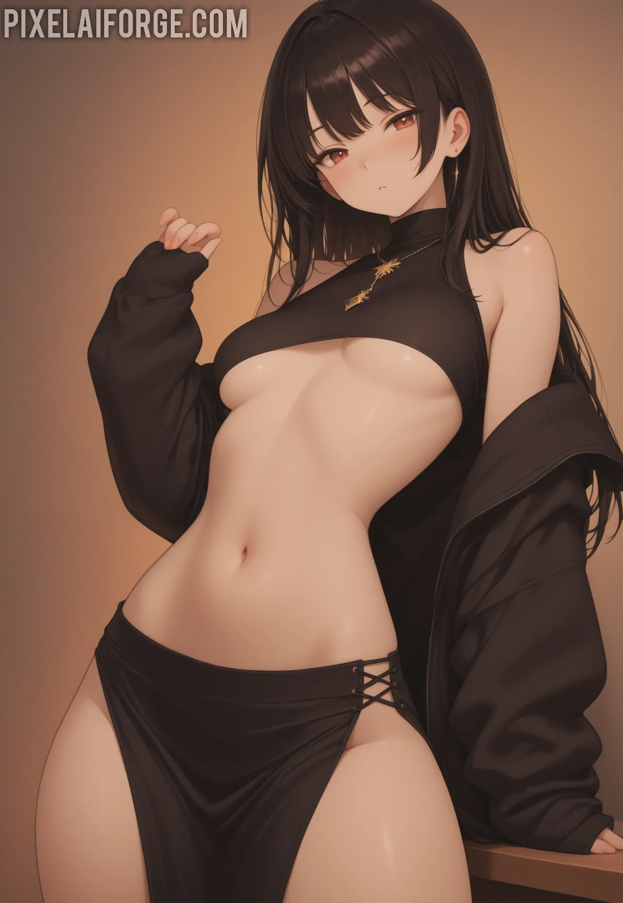 Arte ilustración increíble de Attack On Titan Lazarus Seinen Chainsaw Man Haikyuu generado por IA