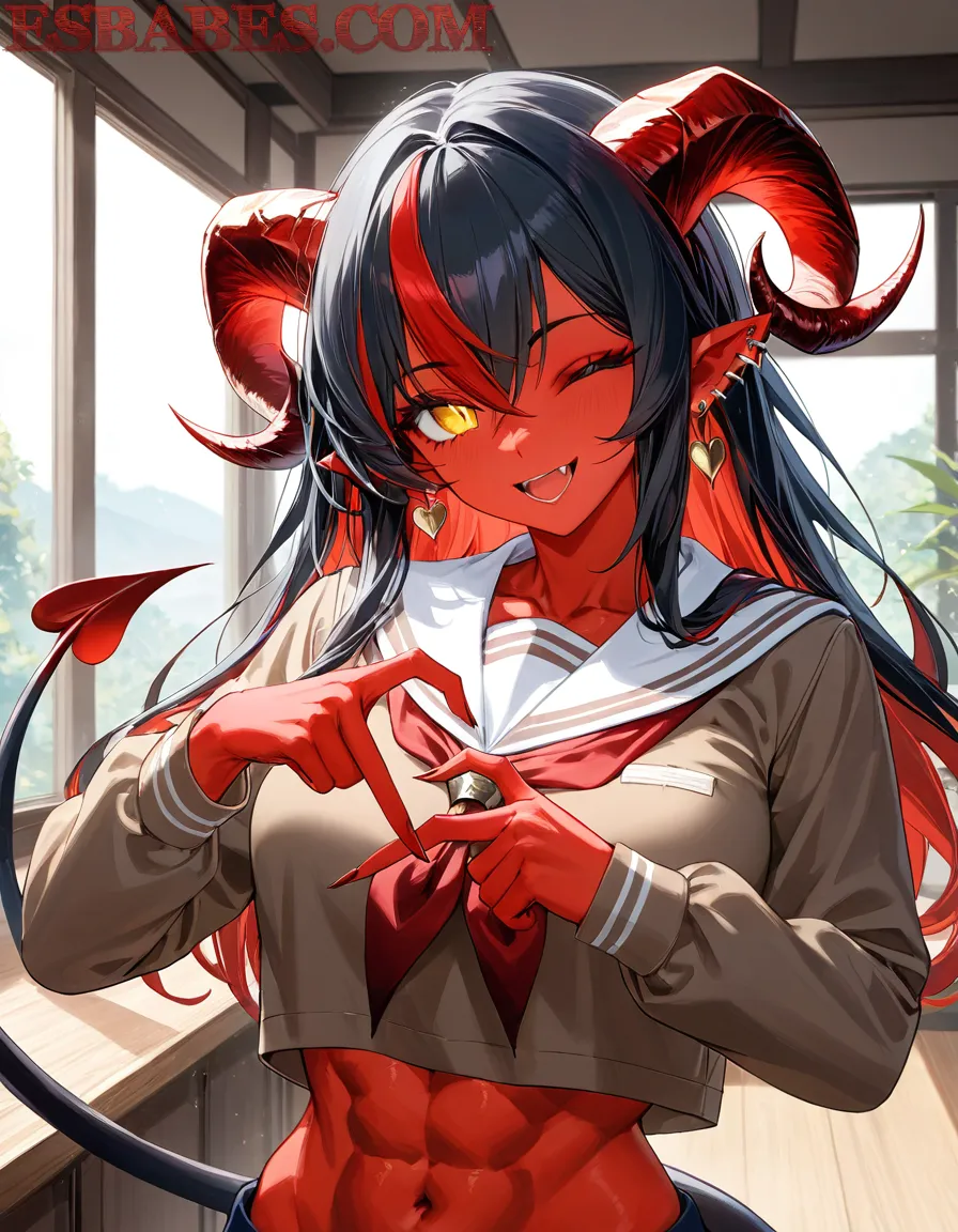 Arte ilustración increíble de Attack On Titan Shojo Steins Gate Harem Maid generado por IA