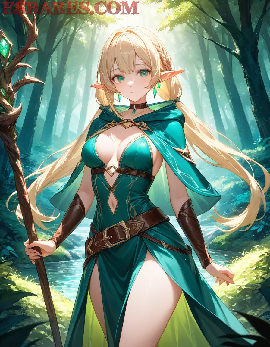 Arte ilustración increíble de Best Anime Frieren Top Anime Anime News Yandere generado por IA