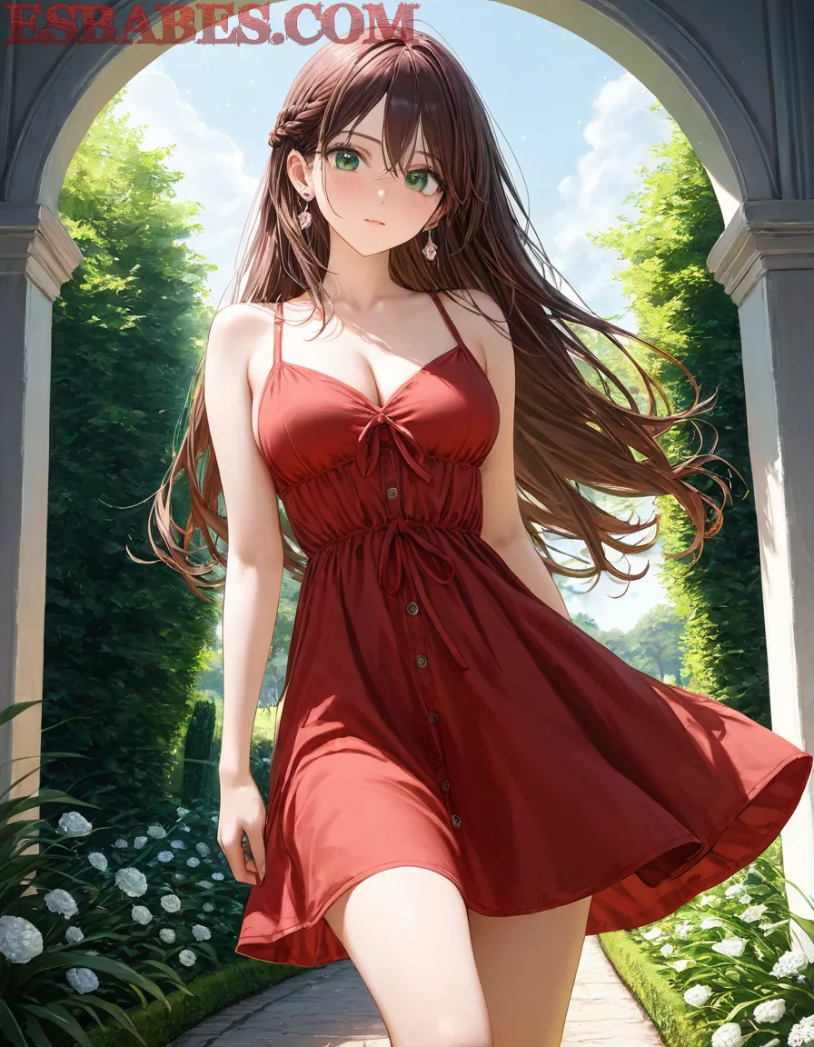 Arte ilustración increíble de Best Anime Samurai Champloo Doujinshi Tsundere Maid generado por IA