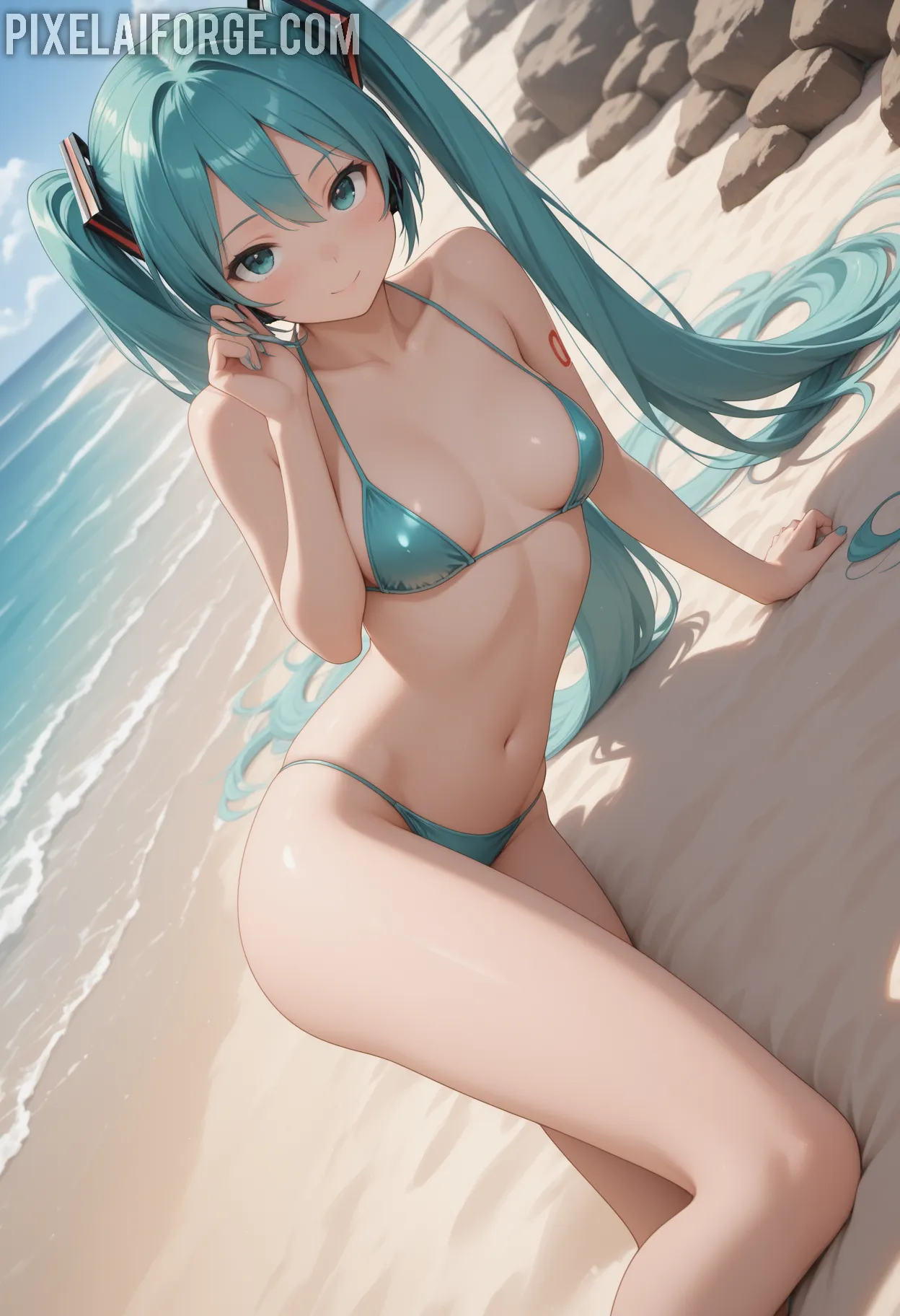 Arte ilustración increíble de Bleach Anime Opening Lazarus Tokyo Revengers Bishoujo generado por IA