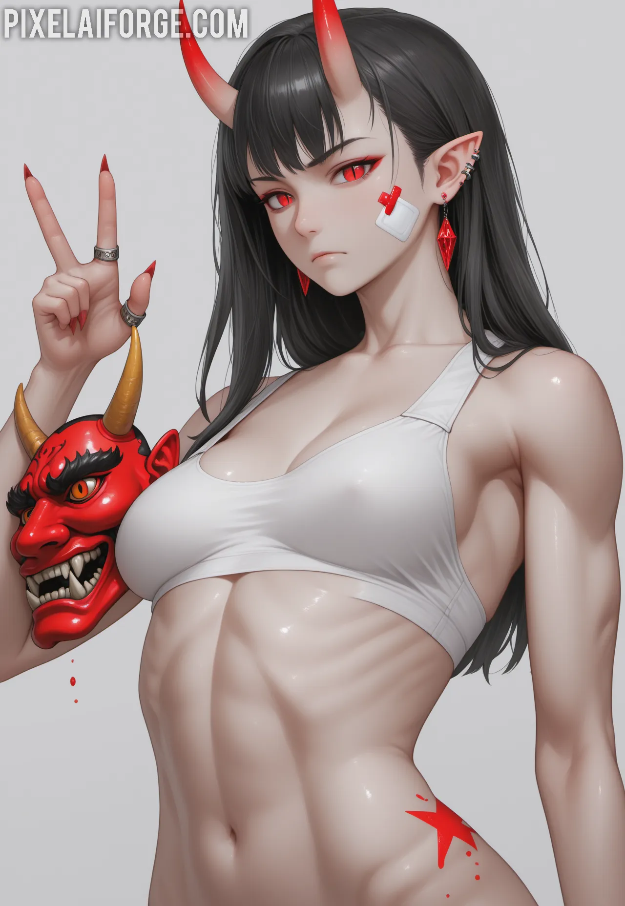 Arte ilustración increíble de Blue Box Anime Streaming Anime 2025 Harem Yandere generado por IA