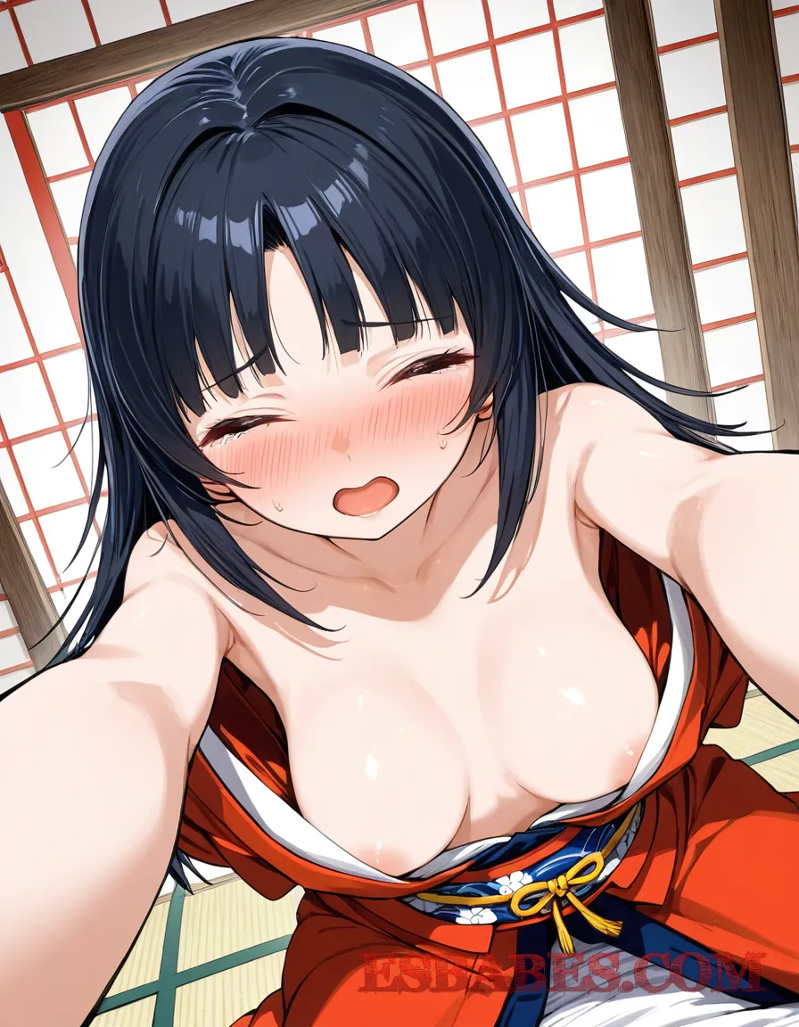 Arte ilustración increíble de Blue Box Goku Kemonomimi Bara Shoujo Ai generado por IA