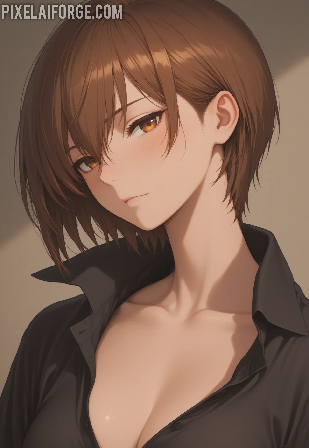 Arte ilustración increíble de Blue Box Shojo Anime 2025 Anime Music Catgirl generado por IA