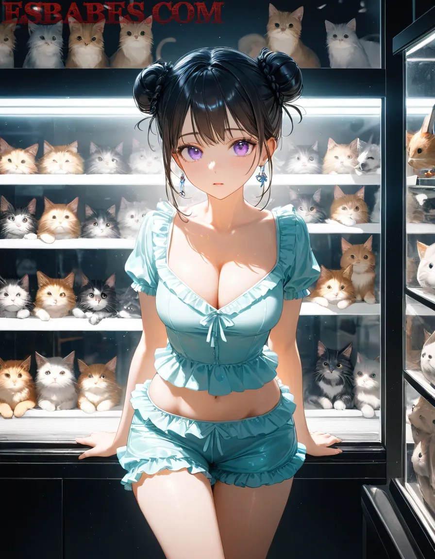 Arte ilustración increíble de Chicas Guapas Y Sensuales En Lenceria 15 generado por IA