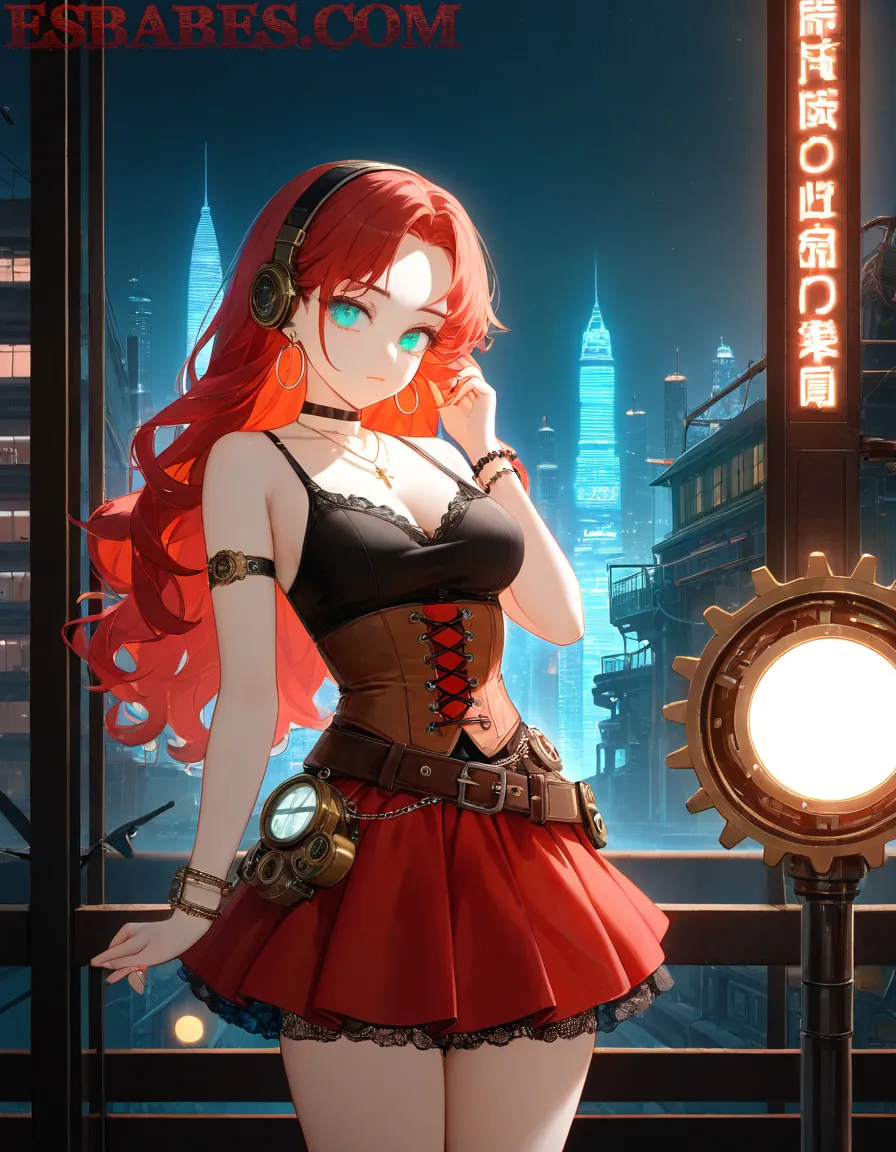 Arte ilustración increíble de Cosplay Anime Edit Samurai Champloo Shojo Shoujo Ai generado por IA