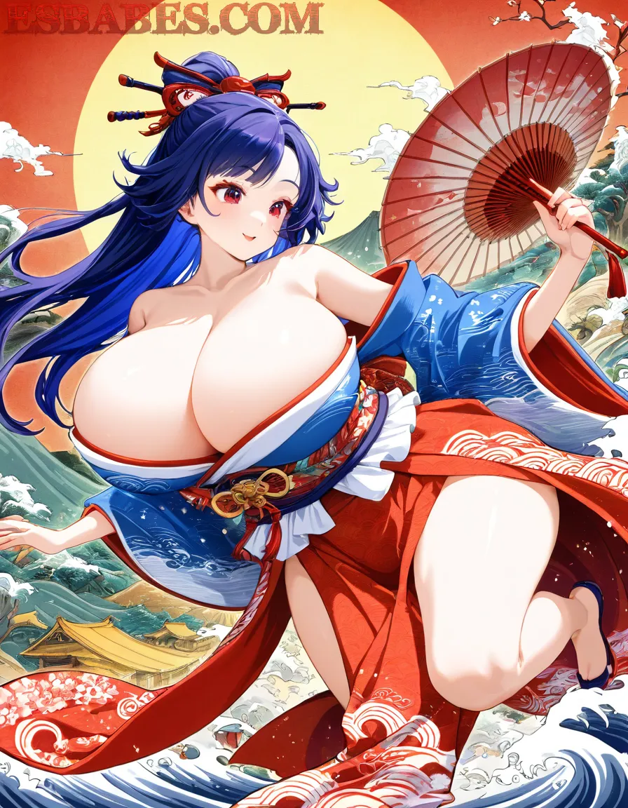 Arte ilustración increíble de Cosplay Anime Opening Anime Dubbed Steins Gate Maid generado por IA