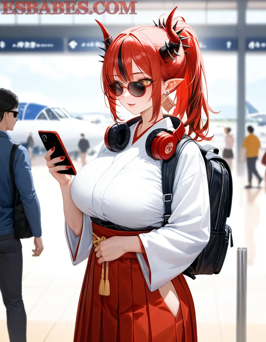 Arte ilustración increíble de Cosplay Crunchyroll New Anime Catgirl Bara generado por IA