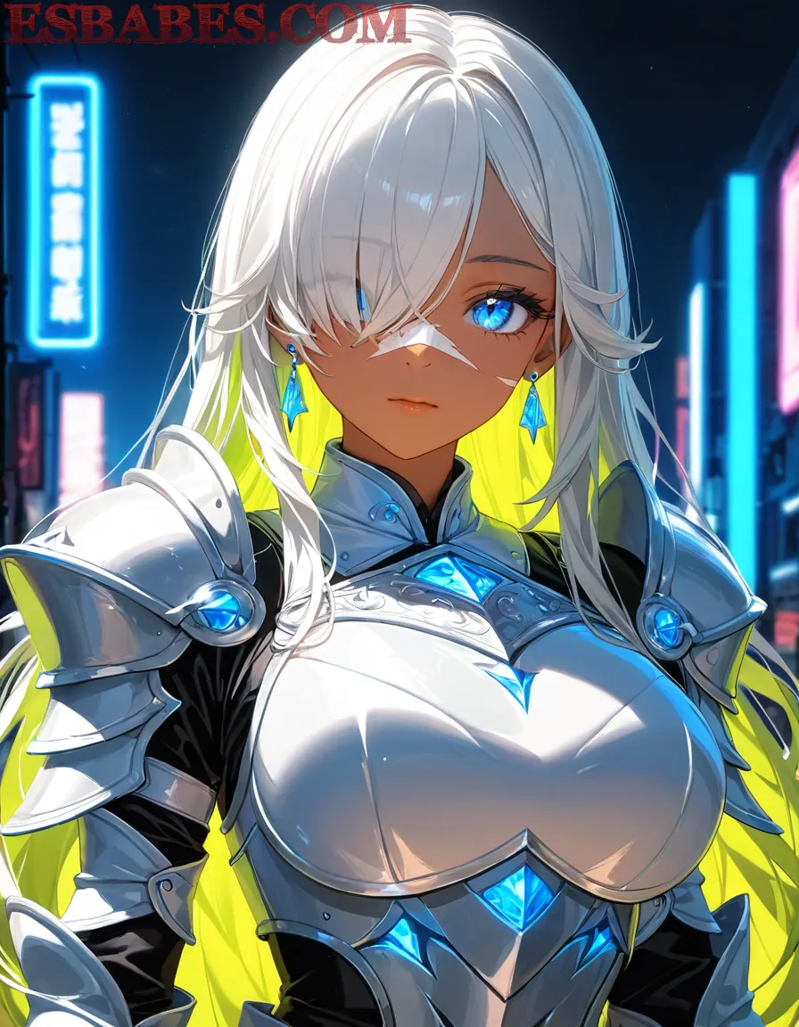 Arte ilustración increíble de Cosplay Lazarus Goku Shoujo Ai Yandere generado por IA