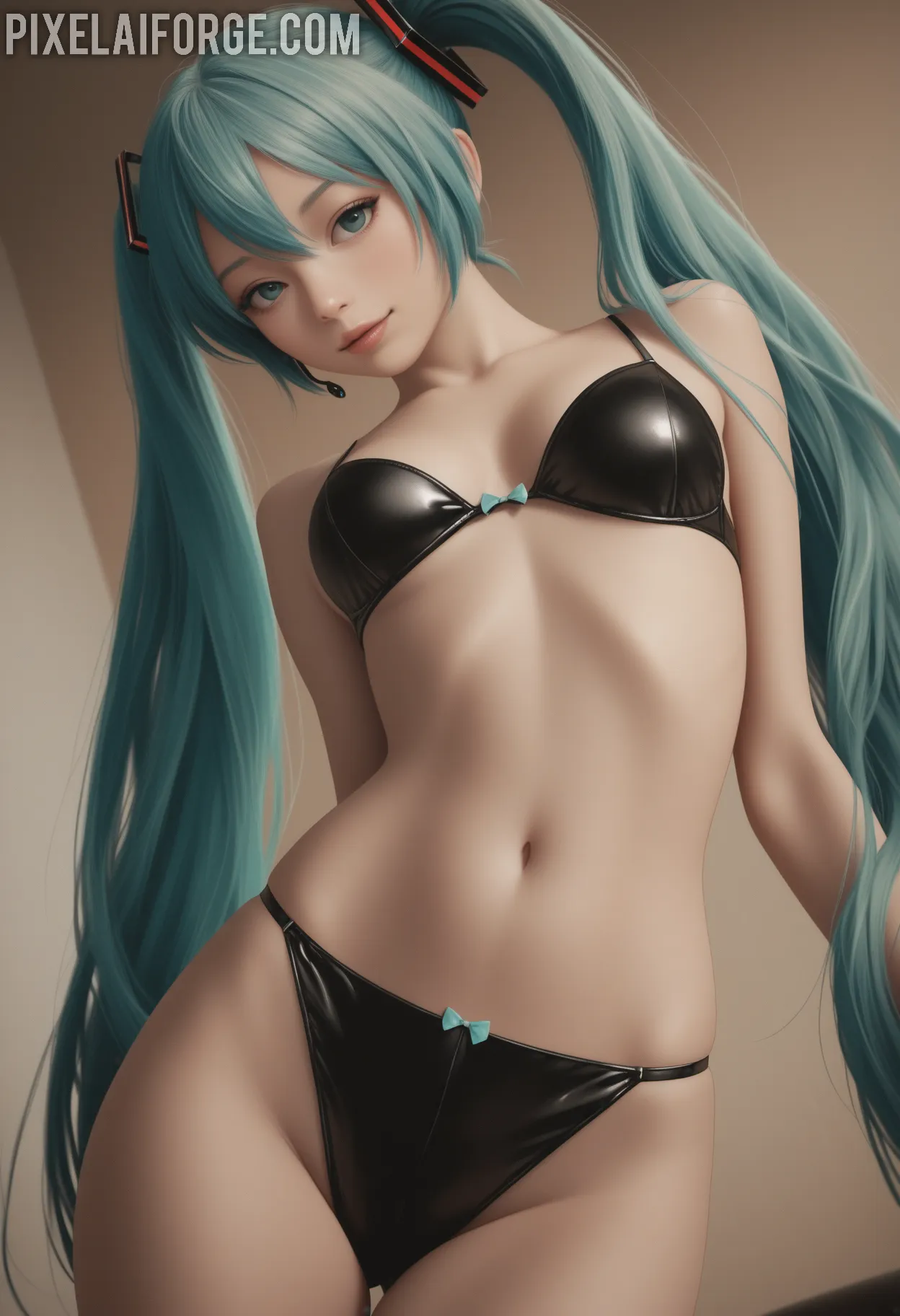 Arte ilustración increíble de Cosplay Neon Genesis Evangelion Ecchi Reverse Harem Tentacle generado por IA