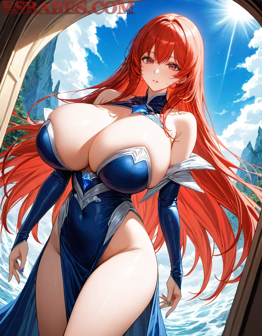 Arte ilustración increíble de Cosplay Oshi No Ko Anime Streaming Anime Series Oppai generado por IA