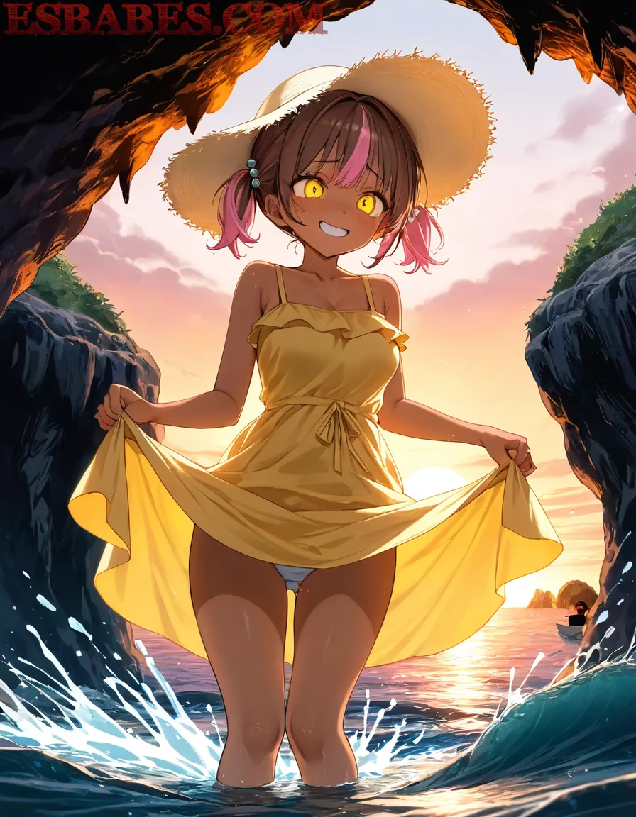 Arte ilustración increíble de Crunchyroll Netflix Anime Neon Genesis Evangelion Yuri Shoujo Ai generado por IA