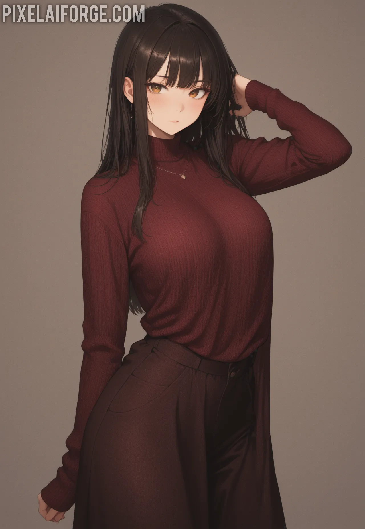 Arte ilustración increíble de Crunchyroll Shojo Eren Yeager Tentacle Moe generado por IA