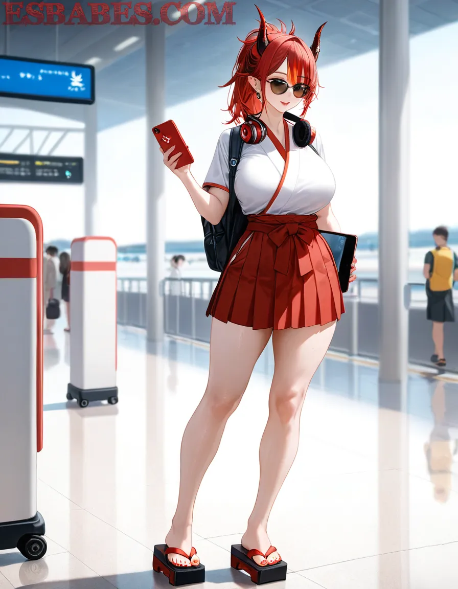 Arte ilustración increíble de Dandadan Anime Edit Crunchyroll Moe Yandere generado por IA