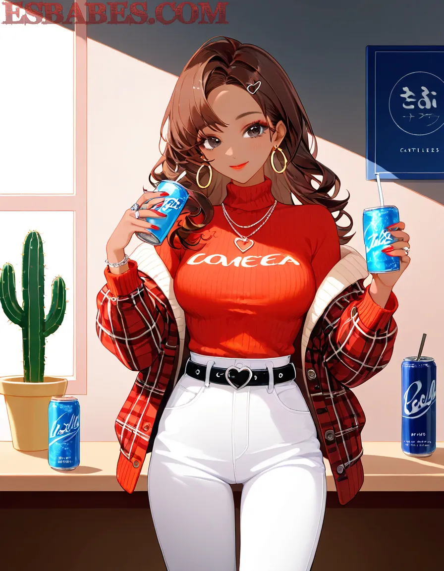 Arte ilustración increíble de Dandadan Anime Expo Shojo Yuri Yandere generado por IA