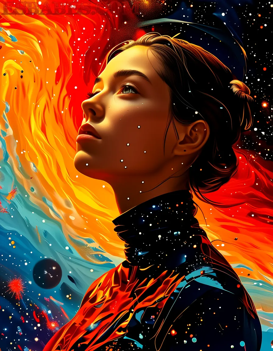 Arte ilustración increíble de Dandadan Dragon Ball Manga Anime Music Fan Service generado por IA