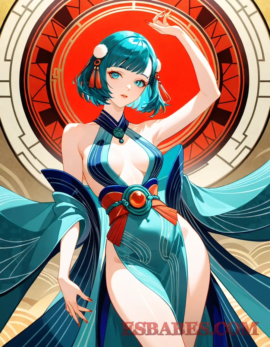 Arte ilustración increíble de Dandadan Dragon Ball Oshi No Ko Anime Wallpaper Tentacle generado por IA