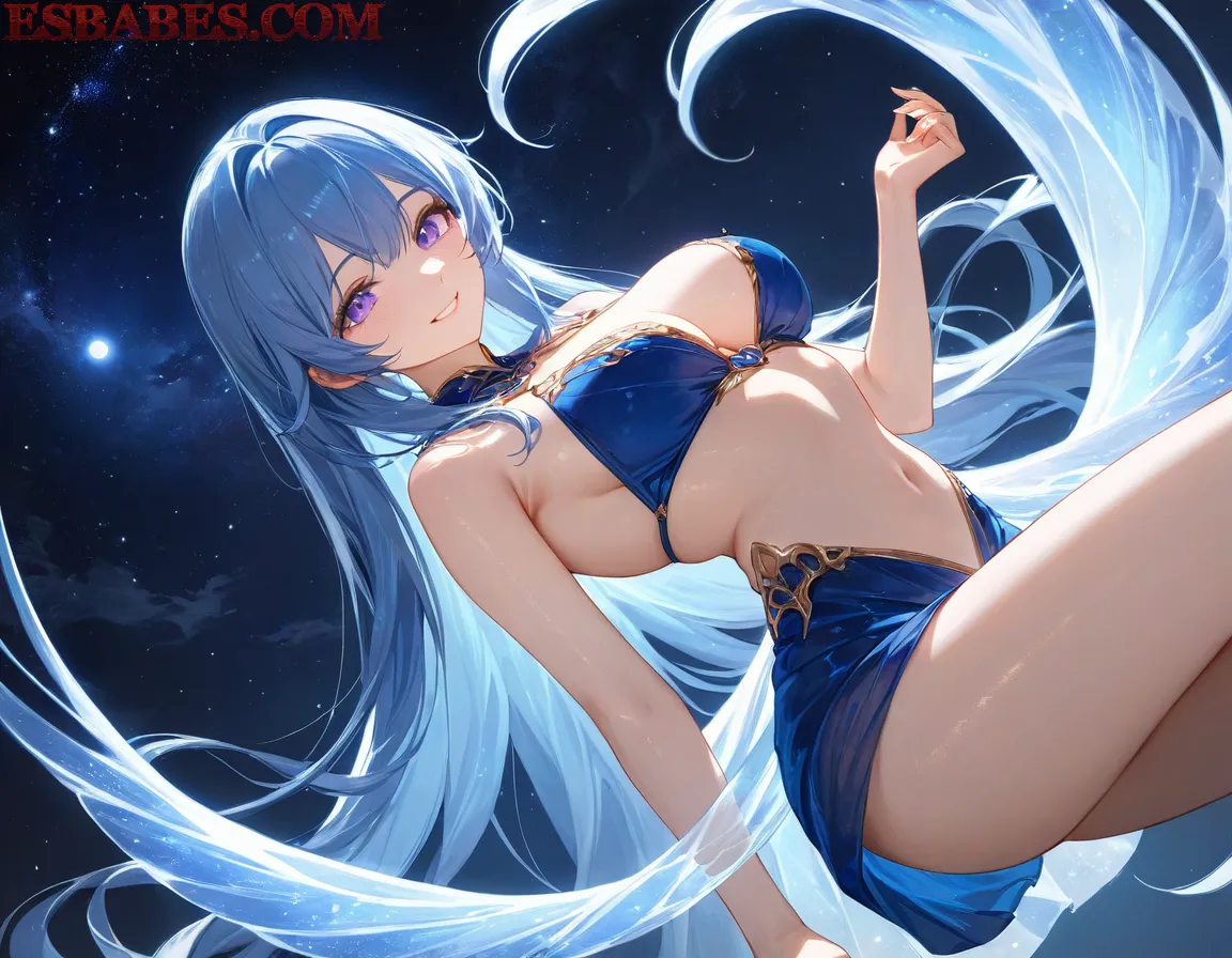 Arte ilustración increíble de Dandadan Frieren Anime Expo Gojo Satoru Ecchi generado por IA