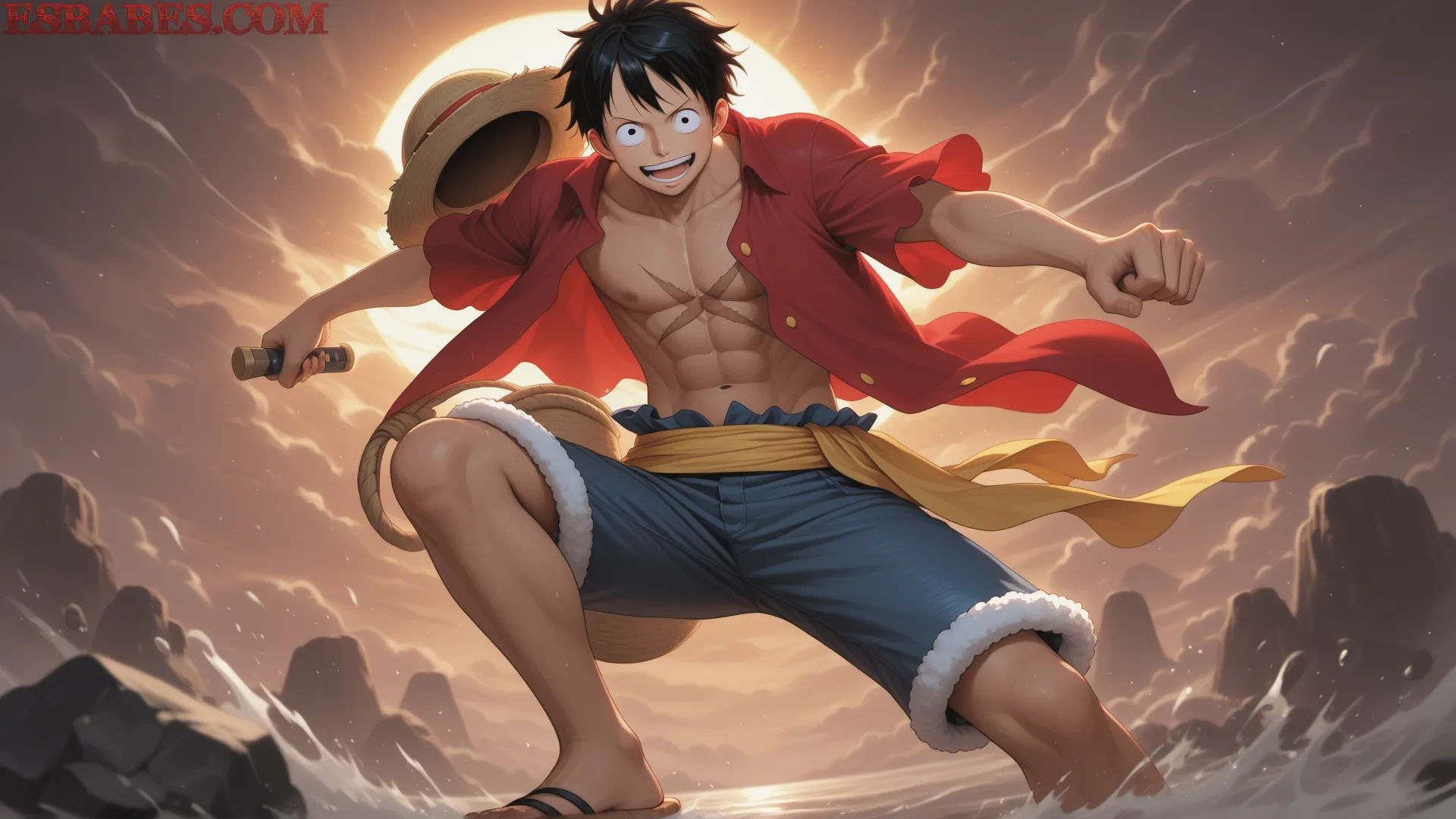 Arte ilustración increíble de Dandadan Frieren Lazarus Anime 2025 Haikyuu generado por IA