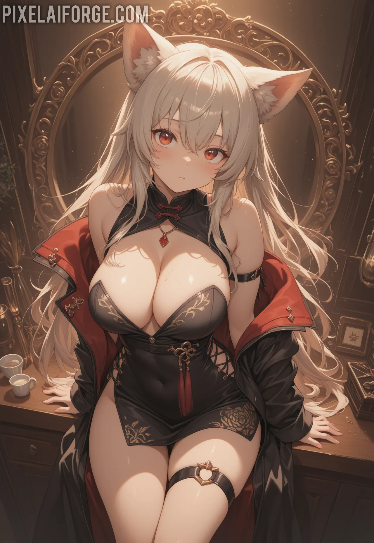 Arte ilustración increíble de Dandadan Hunter X Hunter Netflix Anime Anime Reviews Moe generado por IA