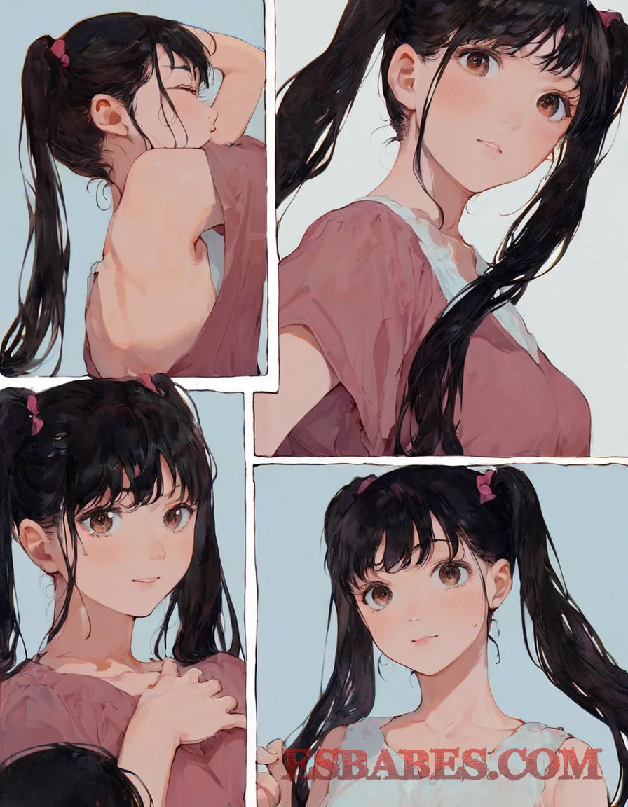 Arte ilustración increíble de Dandadan Lazarus Anime Series Eroge Tsundere generado por IA