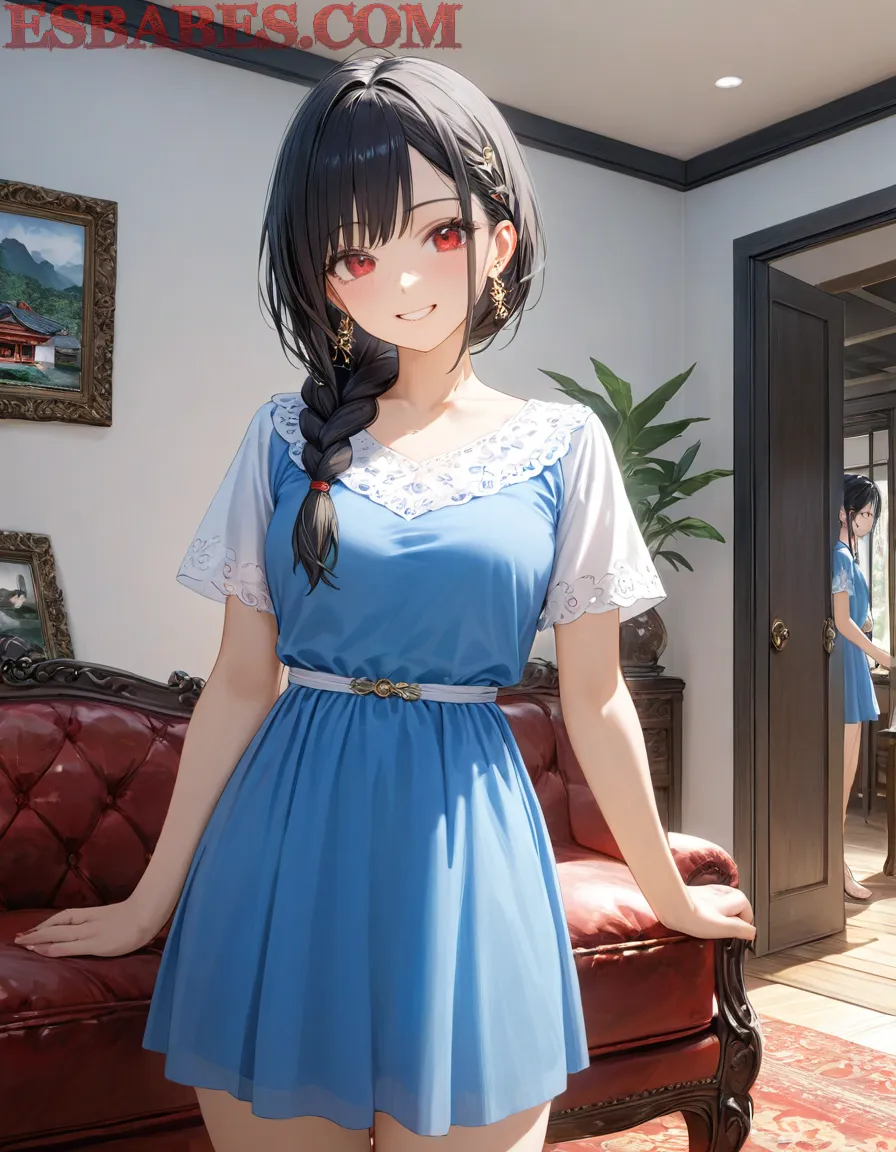 Arte ilustración increíble de Dandadan Manga Crunchyroll Neon Genesis Evangelion Anime Merch generado por IA