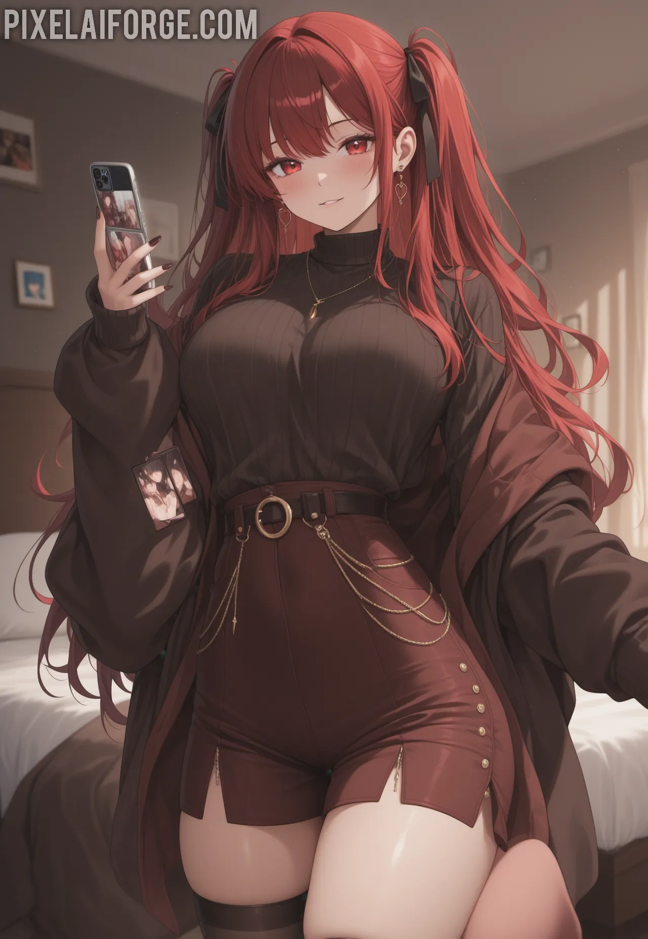 Arte ilustración increíble de Dandadan Shonen Anime Music Yuri Eroge generado por IA