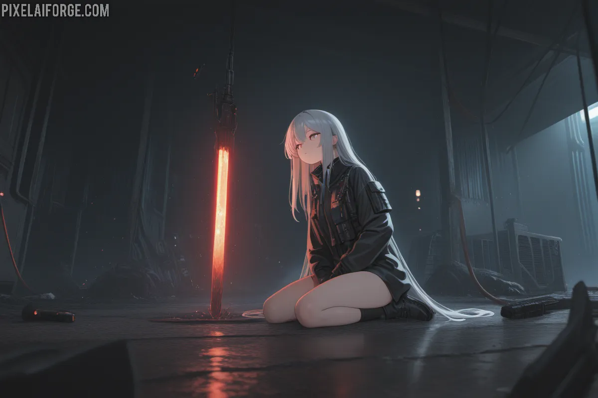 Arte ilustración increíble de Dandadan Watch Anime Anime Trailer Tokyo Revengers Netorare generado por IA