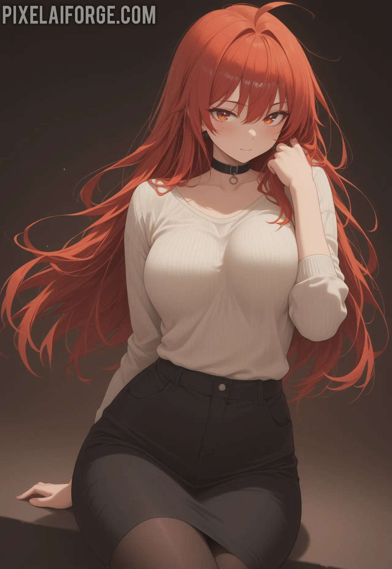 Arte ilustración increíble de Demon Slayer Anime Edit Crunchyroll Kawaii Fan Service generado por IA