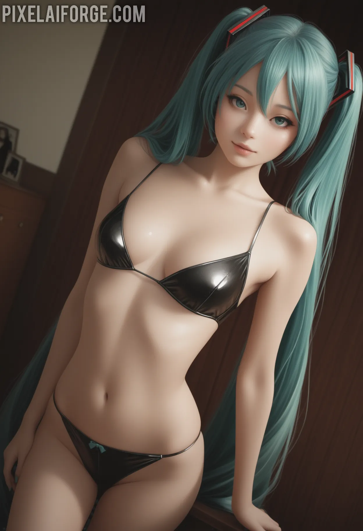 Arte ilustración increíble de Demon Slayer Blue Box Isekai Shotacon Yandere generado por IA