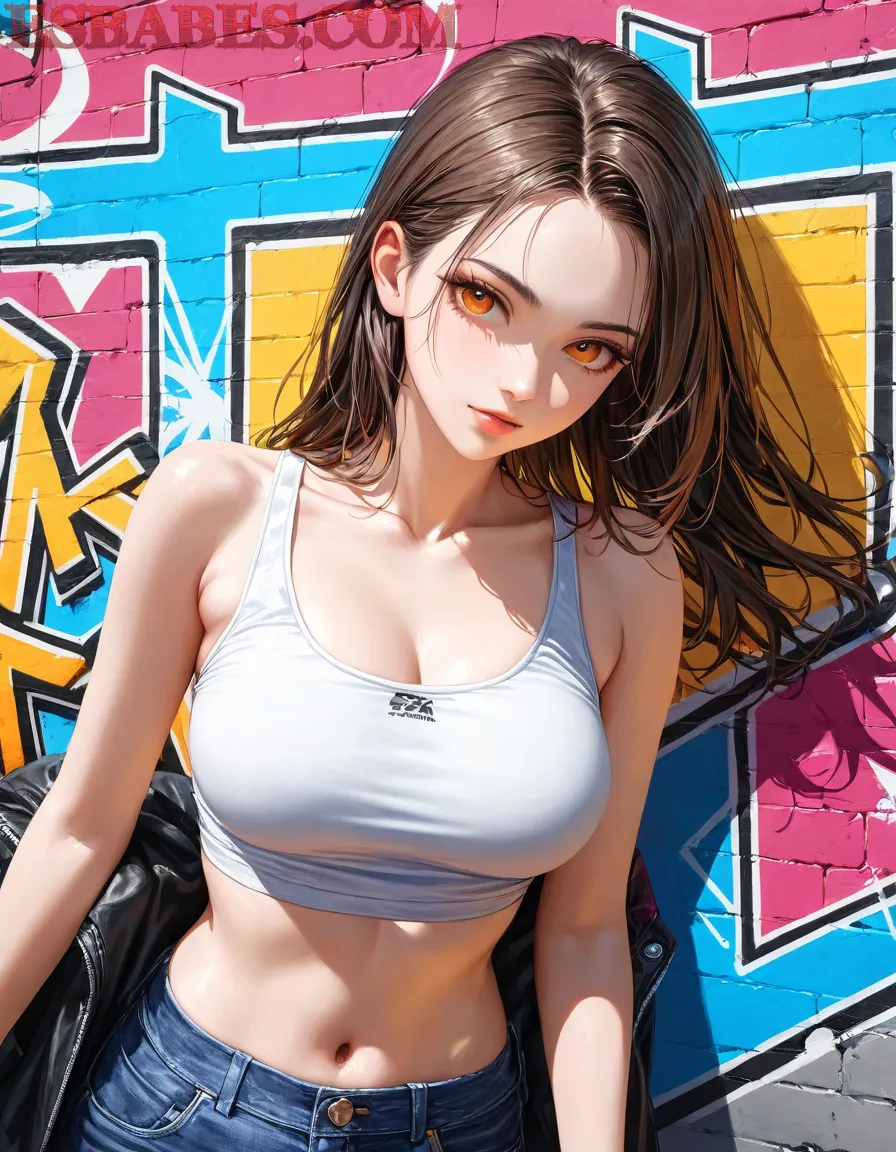 Arte ilustración increíble de Demon Slayer Seinen Anime Merch Bishounen Moe generado por IA