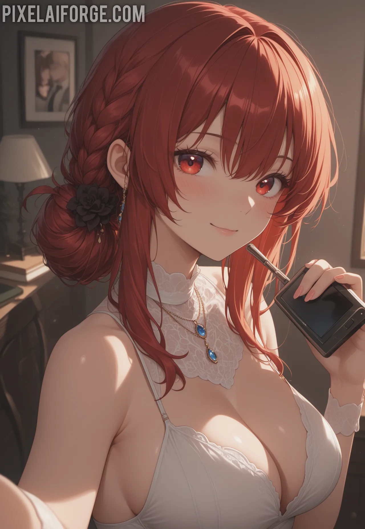 Arte ilustración increíble de Dragon Ball Anime Characters Oshi No Ko Neon Genesis Evangelion Yandere generado por IA