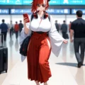 Arte ilustración increíble de Dragon Ball Anime Season Steins Gate Fan Service Ero generado por IA