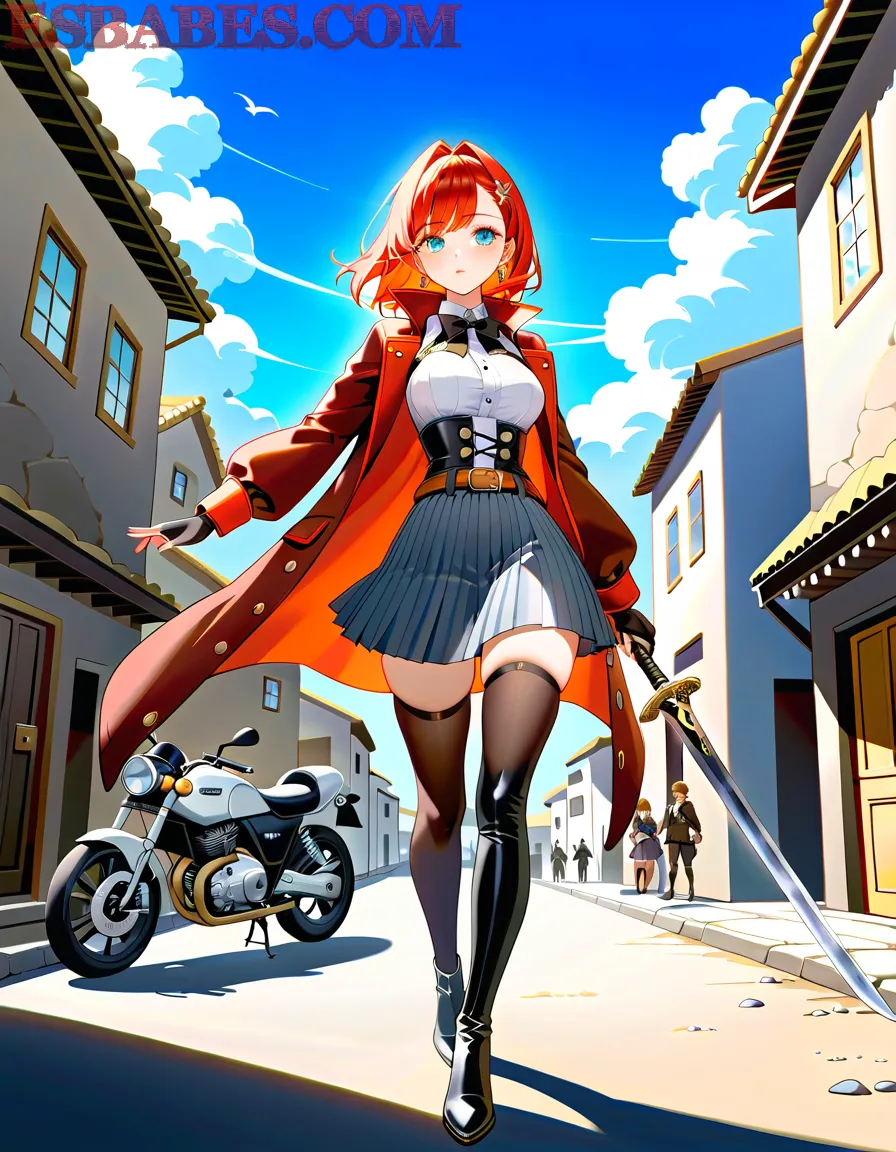 Arte ilustración increíble de Dragon Ball Isekai Shojo Shoujo Ai Yandere generado por IA