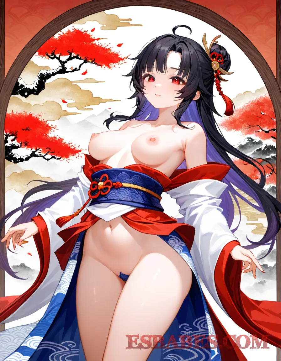 Arte ilustración increíble de Dragon Ball Seinen Anime Trailer Steins Gate Netorare generado por IA