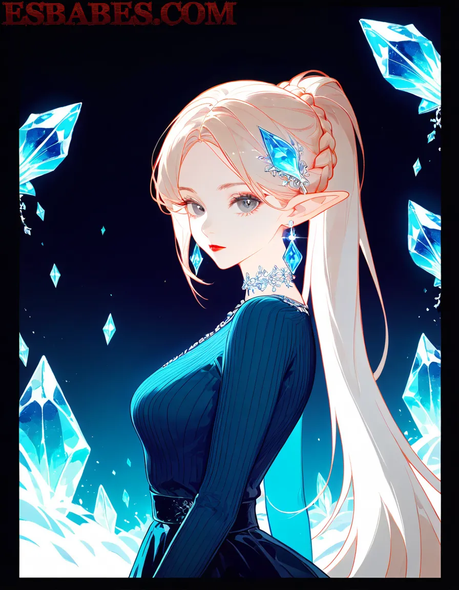 Arte ilustración increíble de Eva Notty Se Desnuda Y Se Masturba En La Cama generado por IA