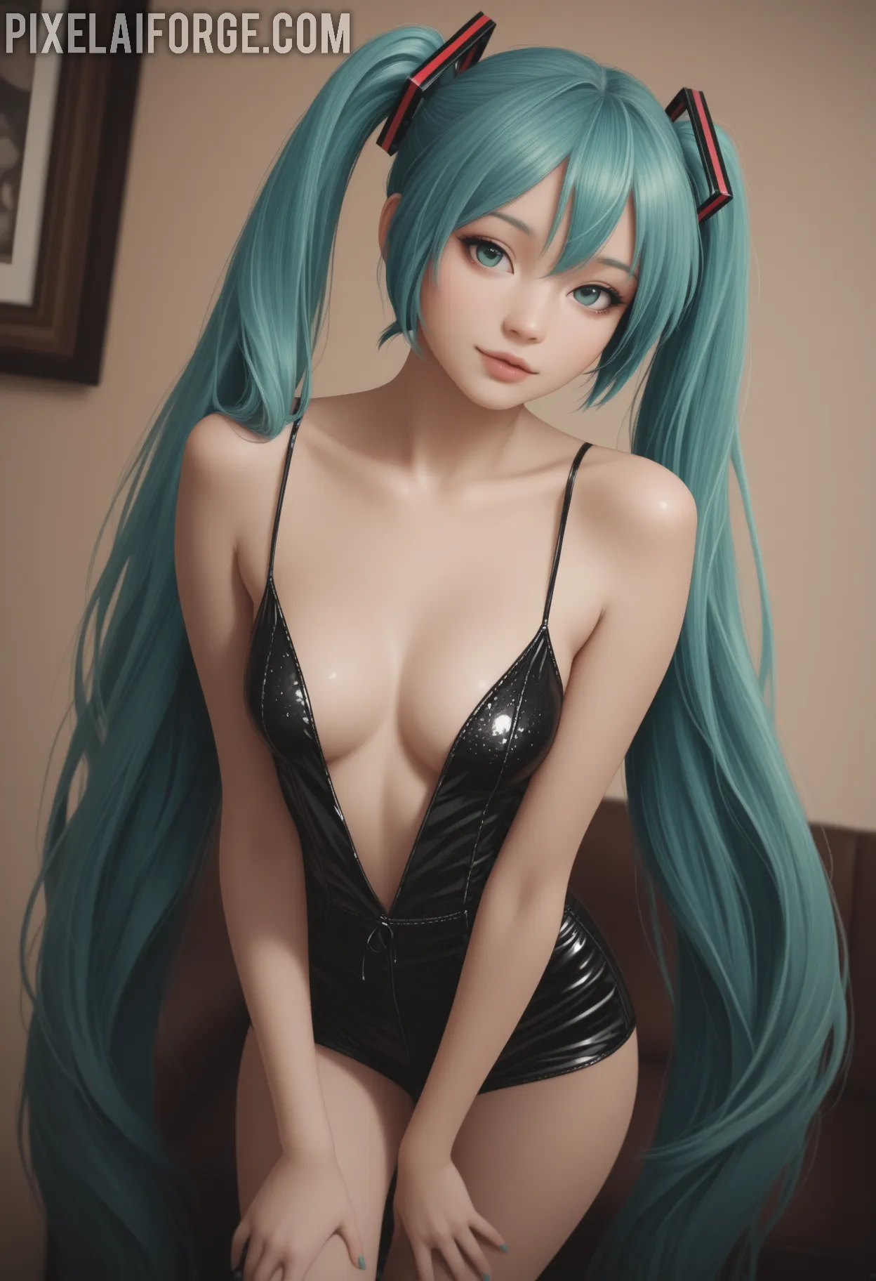 Arte ilustración increíble de Free Anime Anime Characters Shonen Haikyuu Bishounen generado por IA