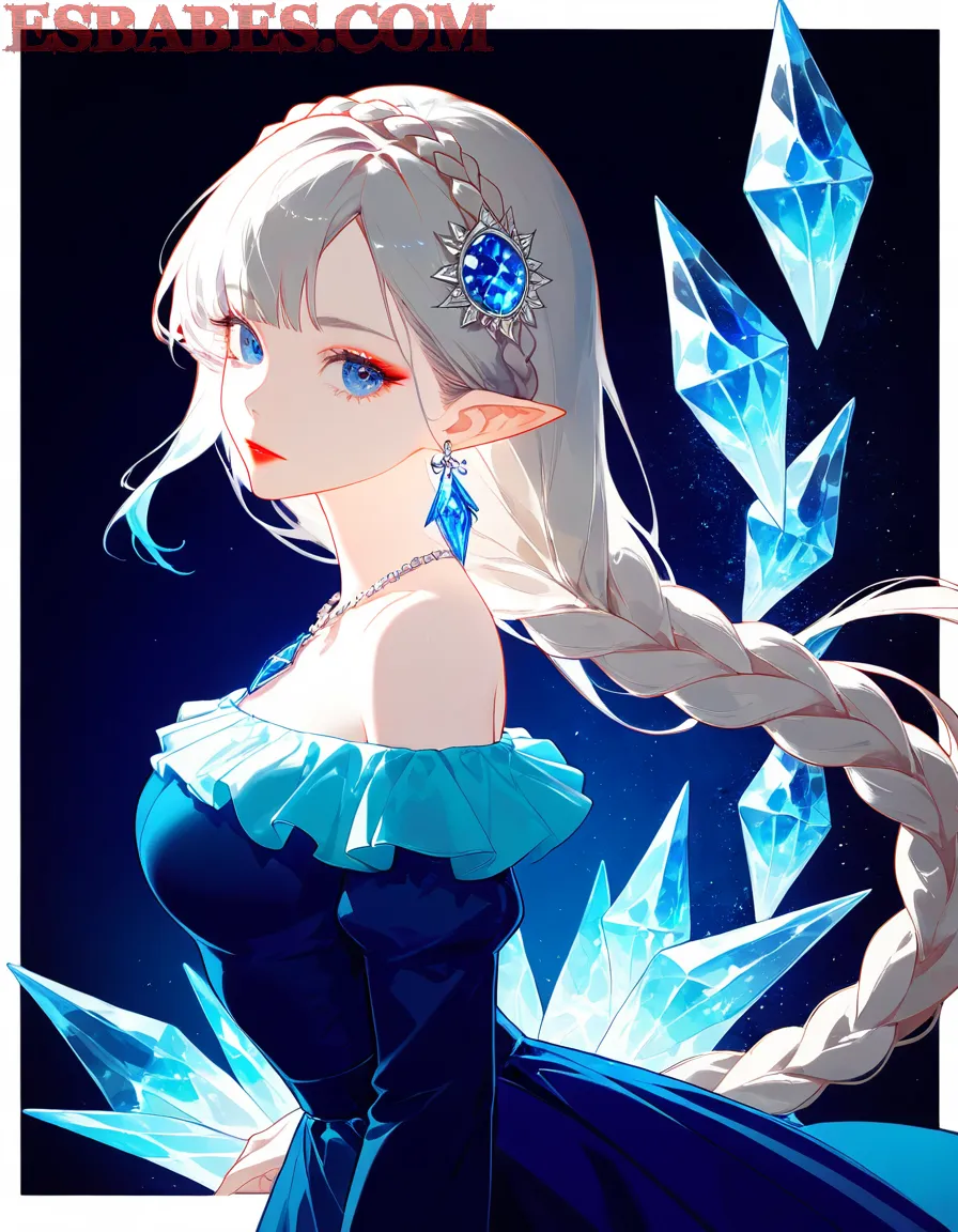 Arte ilustración increíble de Free Anime Anime List Frieren Harem Yandere generado por IA