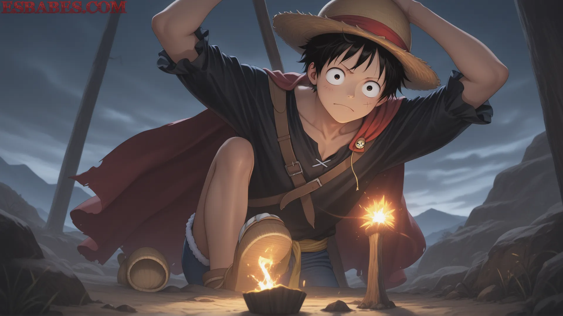 Arte ilustración increíble de Free Anime Gojo Satoru Steins Gate Anime Merch Maid generado por IA