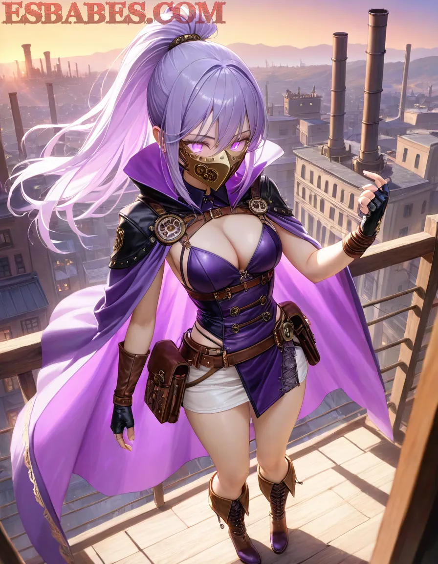 Arte ilustración increíble de Free Anime Naruto Cosplay Samurai Champloo Shoujo Ai generado por IA