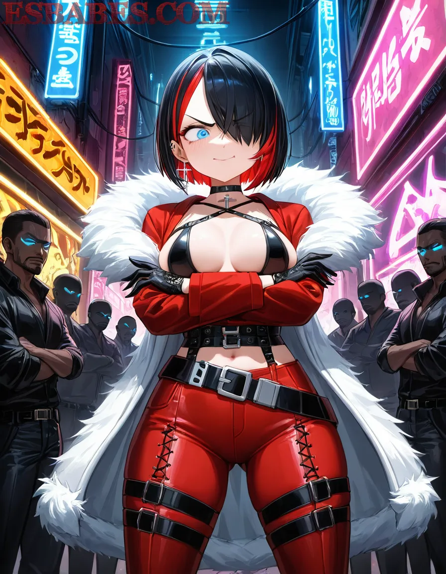 Arte ilustración increíble de Free Anime Shojo Oppai Moe Erotic generado por IA