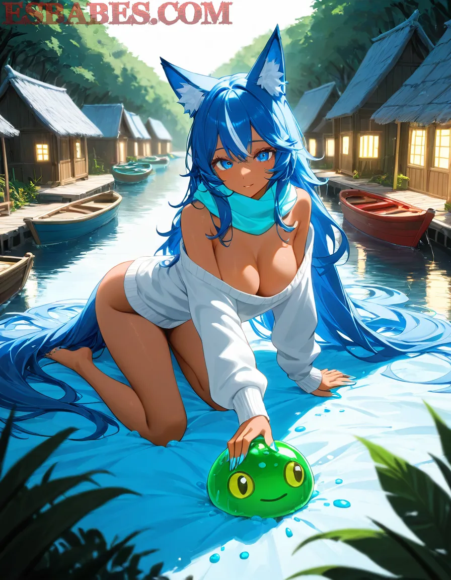 Arte ilustración increíble de Frieren Hidive Top Anime Anime Series Anime News generado por IA