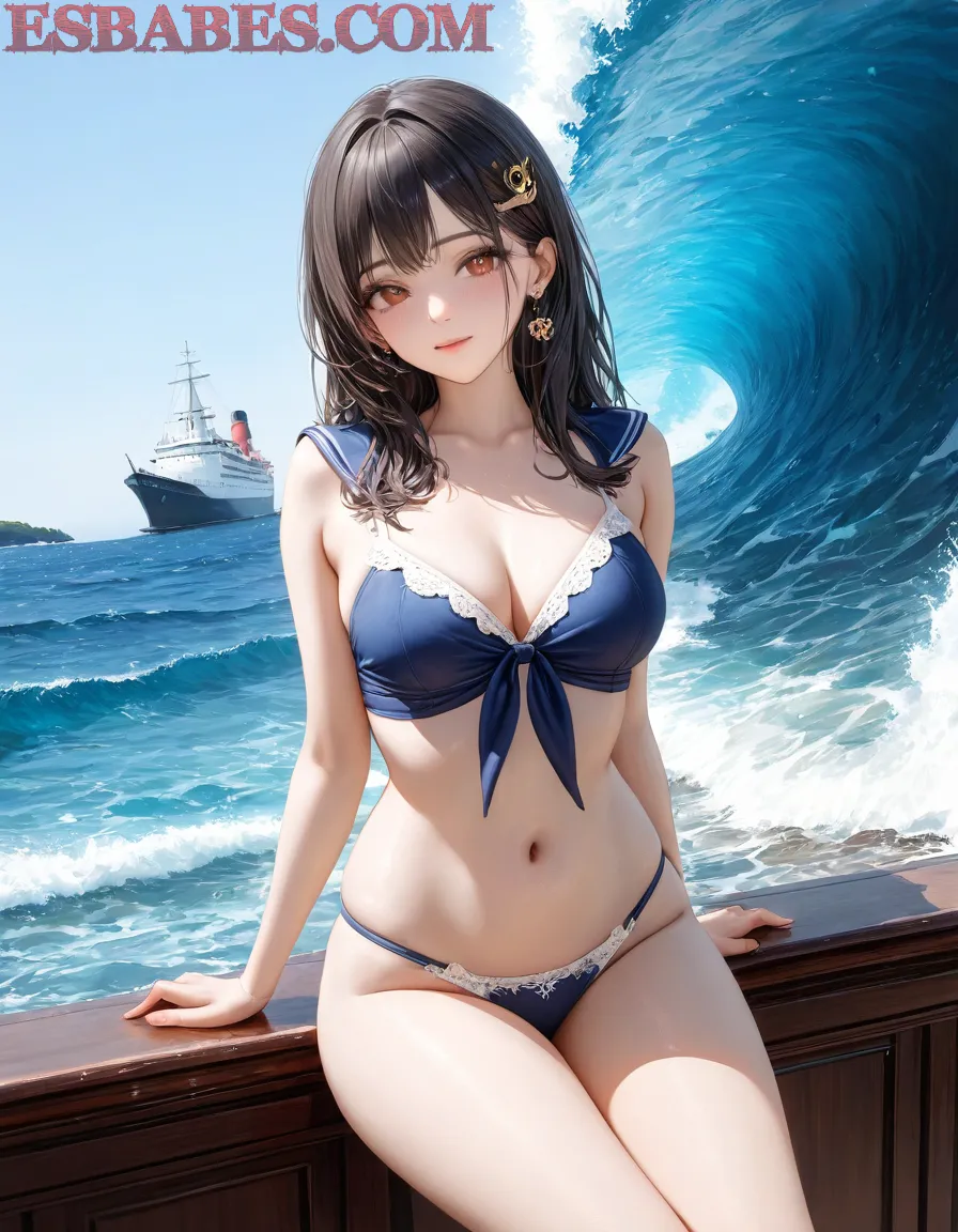 Arte ilustración increíble de Frieren Samurai Champloo Haikyuu Bishounen Yandere generado por IA