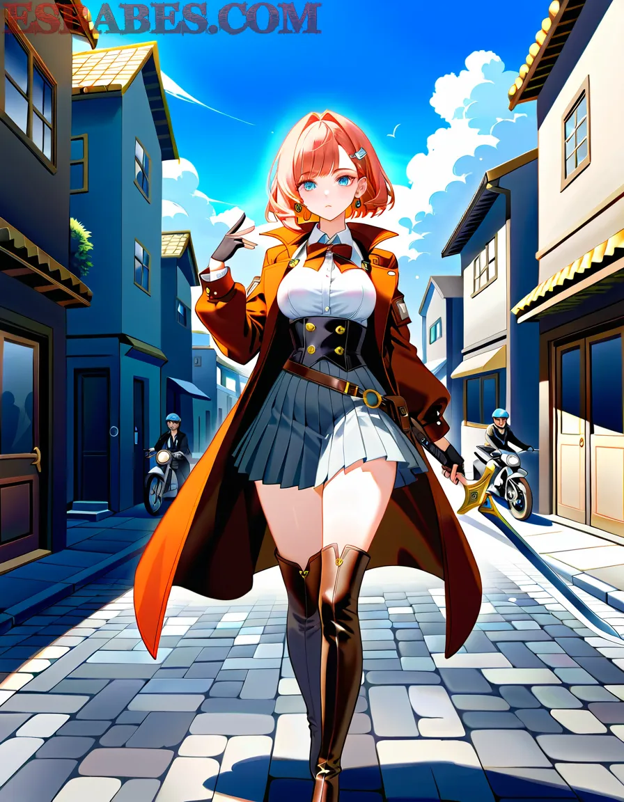 Arte ilustración increíble de Fullmetal Alchemist Cowboy Bebop Vinland Saga Fan Service Reverse Harem generado por IA