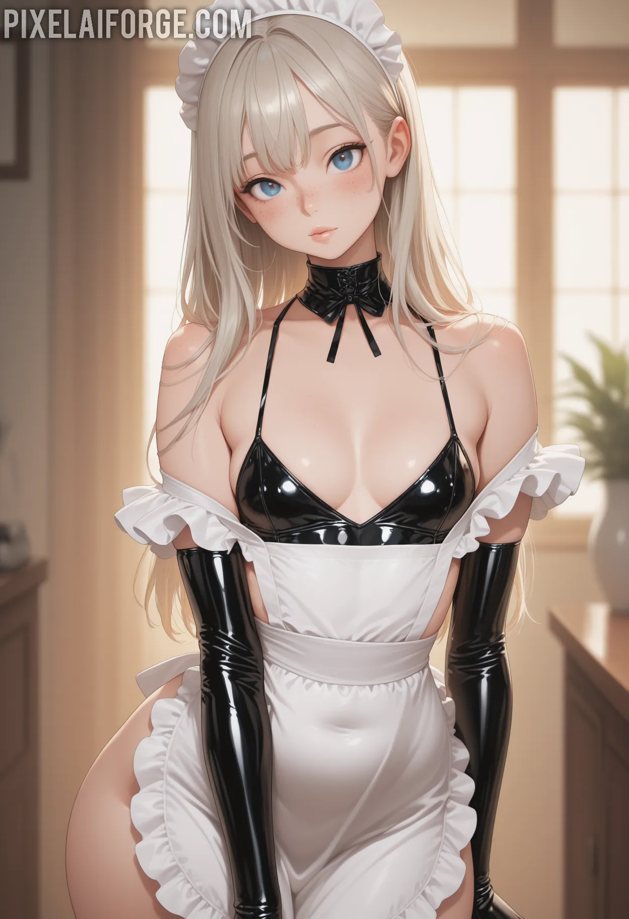 Arte ilustración increíble de Fullmetal Alchemist Oshi No Ko Goku Fan Service Yandere generado por IA