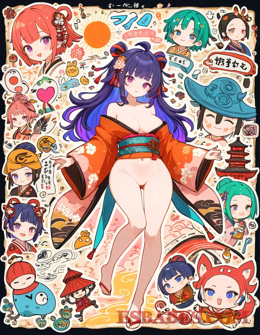 Arte ilustración increíble de Fullmetal Alchemist Seinen Anime Streaming Bishoujo Moe generado por IA