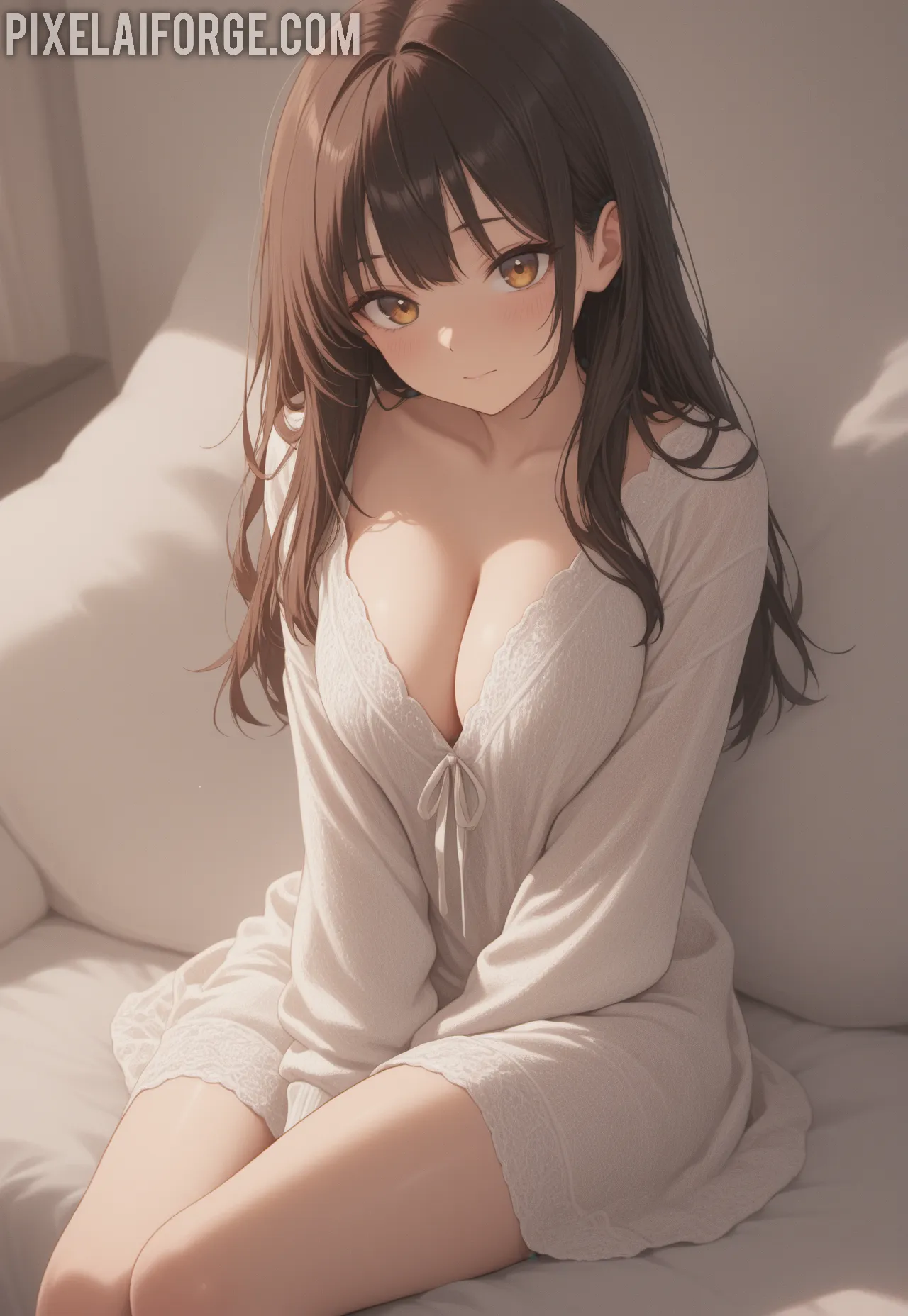 Arte ilustración increíble de Goku Haikyuu Steins Gate Fan Service Oppai generado por IA