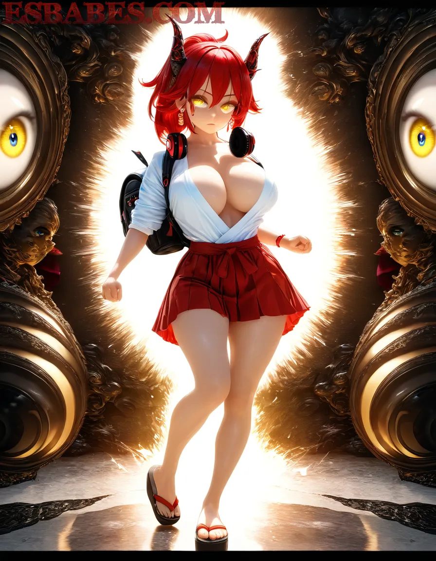 Arte ilustración increíble de Hentai Anime Characters Frieren Funimation Doujinshi generado por IA