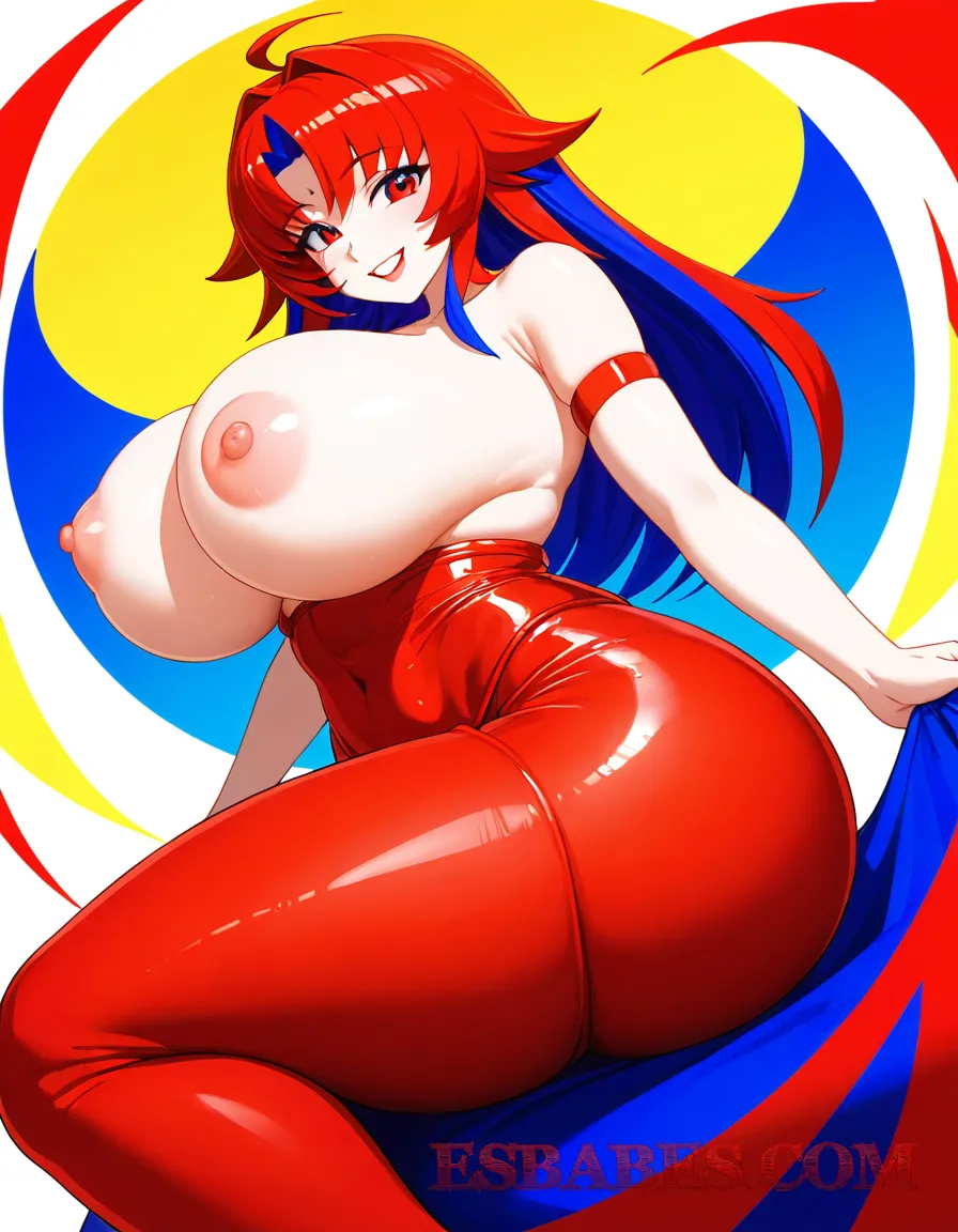 Arte ilustración increíble de Hentai Bleach Shonen Eren Yeager Bishoujo generado por IA