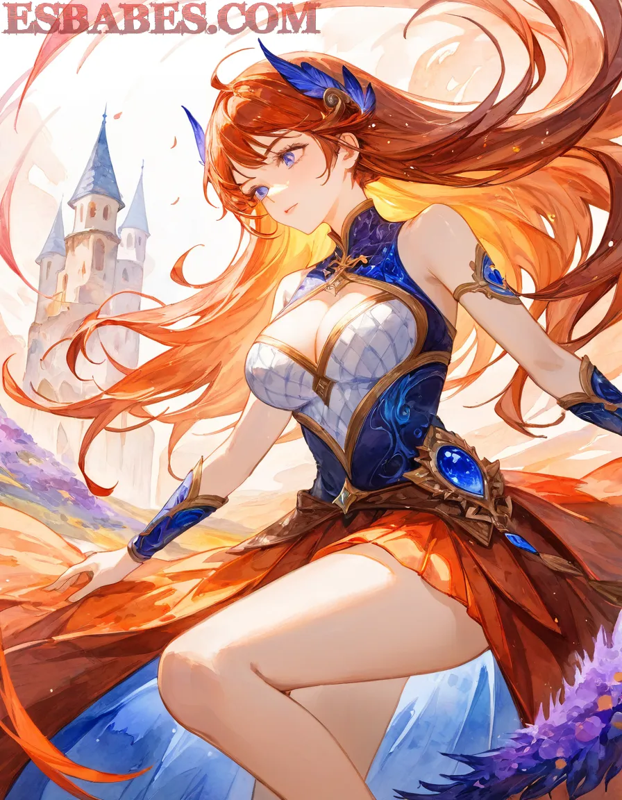 Arte ilustración increíble de Hentai Cosplay Anime Edit Steins Gate Eroge generado por IA